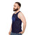 Unisex tank top with a roaring lion design, inspired by Disney's classic films - men side
