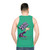 Ultra Lord Sheen Inspired Unisex Graphic Tank Top - men back