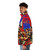 Boricua Kings Puffer Jacket featuring Puerto Rican pride and boxing design - men side left