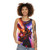 Satanic guitar unisex tank top - women