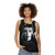 Angèle portrait unisex tank top - women