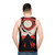 Dark Souls and Bloodborne inspired unisex tank top with the text "And So The Nightly Hunt Begins" - men back
