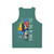 Ufo Robot Goldrake Retro 80s Manga Anime Unisex Tank Top - Back