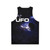 Unisex UFO 2 space themed tank top - Back