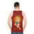Lil Apollo Unisex Greek Mythology Tank Top - men back
