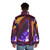 Borderlands 3 Vault Symbol Puffer Jacket with Tentacles - men back