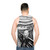 Edvard Munch's 'The Scream' Unisex Graphic Tank Top - men back