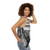 Edvard Munch's 'The Scream' Unisex Graphic Tank Top - women side