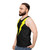 Lightning bolt unisex tank top - men side