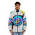 Bop It Extreme Retro Puffer Jacket in colorful design - men front