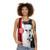 Vintage Eddie Cochran inspired rock n' roll unisex tank top - women