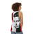 Vintage Eddie Cochran inspired rock n' roll unisex tank top - women back