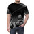 Cosmic Milky Way Space Inspired Anime T-shirt Design - men front