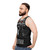 "American Werewolf in London" unisex tank top with graphic design - men side