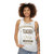 Unisex economics teacher tank top - women