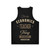 Unisex economics teacher tank top - Back