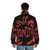 Bonita Apple Puffer Jacket featuring 90s hip hop inspired design - men back