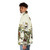 Bones and Botany Skeleton Puffer Jacket featuring a striking skeleton and botanical design - men side left