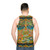 Amityaus Buddha Unisex Psychedelic Tank Top - men back