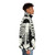 Bones Puffer Jacket with Skeleton Design - men side right