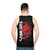 Cyberpunk Samurai Rock Band Unisex Tank Top - men back