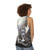 American Bully breed dog art tank top - women back
