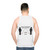 Amateur radio social distancing unisex tank top - men back