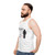 Amateur radio social distancing unisex tank top - men side