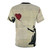 Banksy inspired t-shirt design featuring the iconic 'Girl With Red Balloon' stencil art - Back