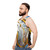 Salvador Dali surrealist art unisex tank top - men side