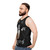 Surreal Salvador Dali inspired unisex tank top - men side