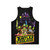 Retro Turtles Strike Back Unisex Tank Top - Back