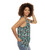 Turquoise green cheeked conure unisex tank top - women side