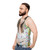 Alynda Segarra unisex retro aesthetic tank top - men side