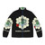 Boards of Canada retro puffer jacket with ambient electronic and plunderphonics design