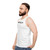 Alva Noto Xerrox Unisex Electronic Music Tank Top - men side