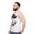 Arsenal Football Tequila Unisex Tank Top - men side