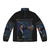 Blue Oyster Cult Fire of Unknown Origin Puffer Jacket featuring classic rock album art