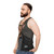 Alton Brown Unisex Tank Top - men side