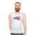 Unisex "Let's Go Darwin 2" tank top featuring a vaccine-themed design - men