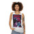 Kung Fury 80s Retro Vaporwave Synthwave Unisex Tank Top - women