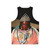 Unisex Saint Sarah Religious Graphic Tank Top - Back
