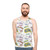 Minimalist "Alone" Unisex Tank Top with Spongebob Meme Graphic - men