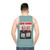 Anti-Trump and Anti-Boris Johnson Unisex Tank Top - men back