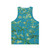 Almond Blossoms Unisex Tank Top - Back