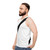 Unisex safety belt car seat belt tank top - men side