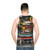 Vintage Truckstop in Breezewood, PA Unisex Tank Top - men back