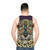 Leopard Queen Unisex Tank Top - men back