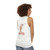 Almendra Unisex Rock Music Tank Top - women back