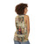 Leonardo da Vinci unisex tank top featuring the Mona Lisa - women back